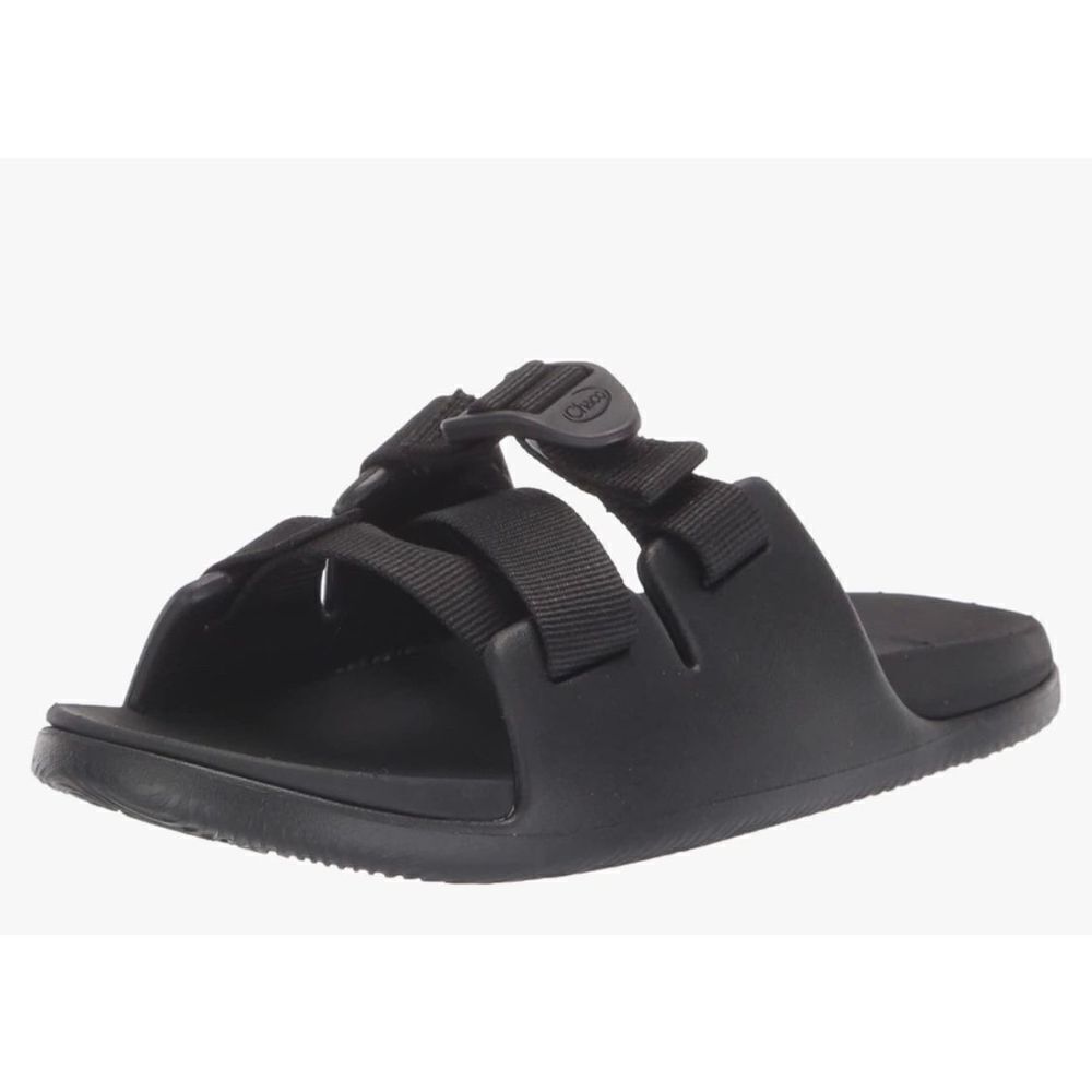 Chaco‎ Childrens Chillos Sandal Slide Black Size 4 Youth Unisex New